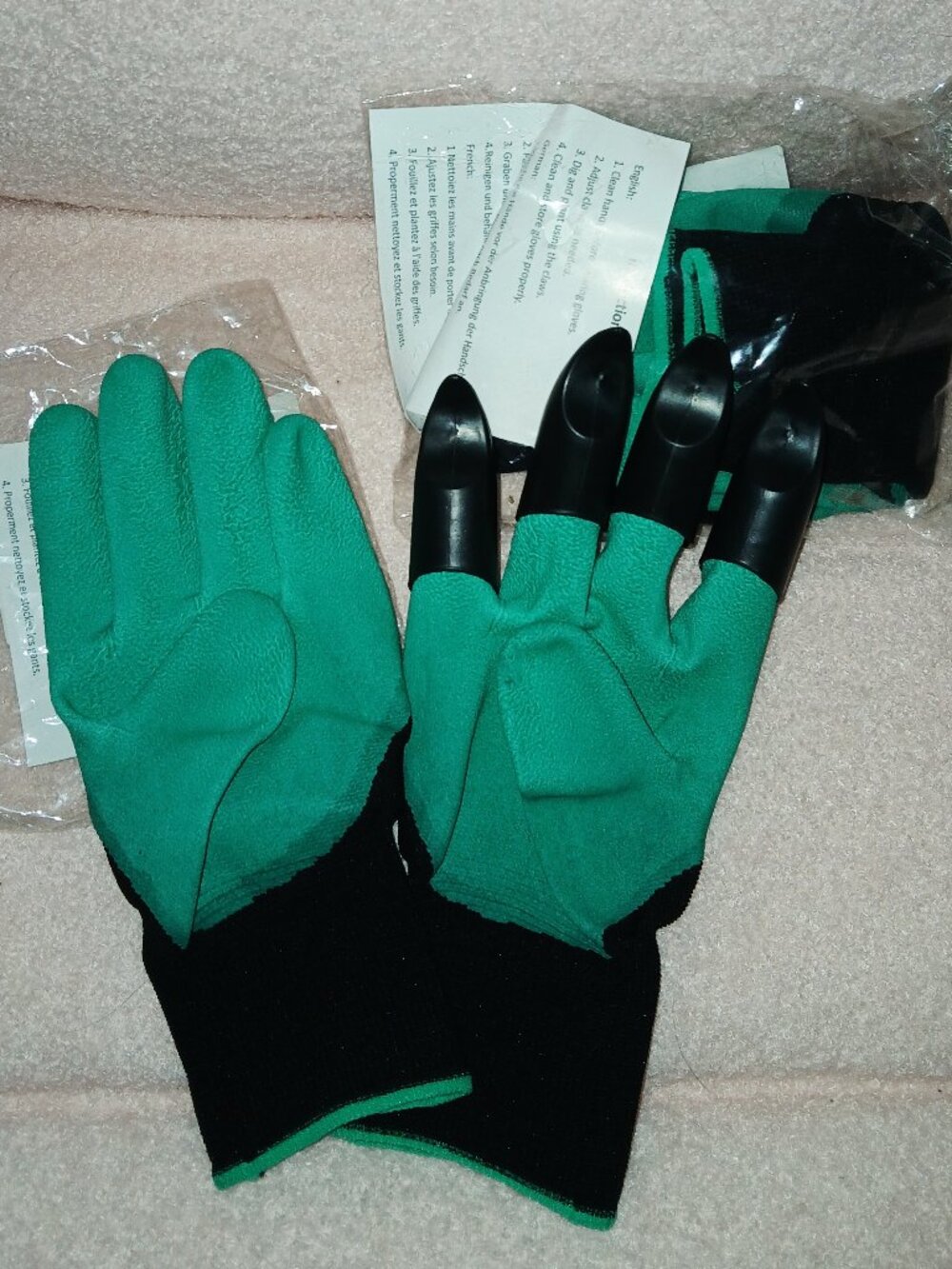 Gardening Gloves Claw Tips (Right Hand) 🌱 NWT